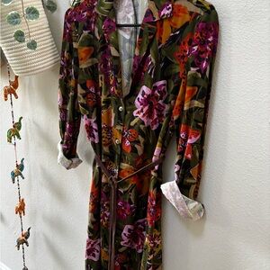 Floral Print Mini Dress